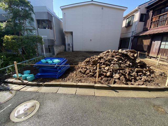 木造2階建て解体工事(東京都品川区大井)　工事後の様子です。